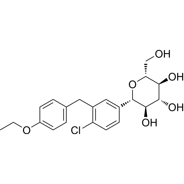 Dapagliflozin Chemical Structure