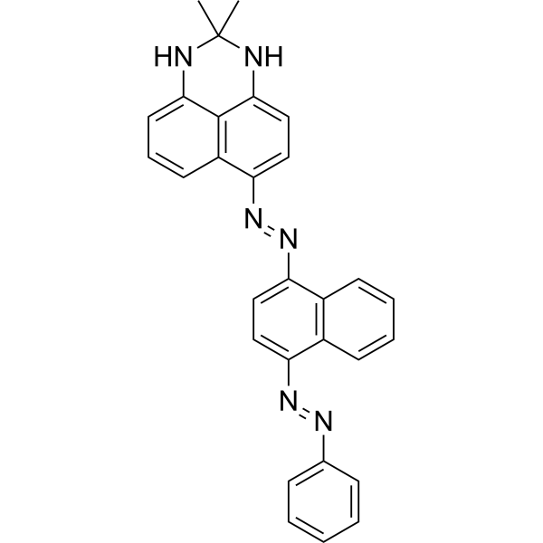 Sudan Black B Chemical Structure