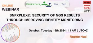 Webinaire en ligne : SNPXplex : Sécurité des résultats de la NGS par l'amélioration de l'identitovigilance